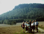 1999 Elbsandsteingebirge (8) Vor dem Aufstieg auf den Lilienstein