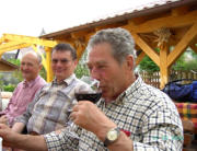 Herrentour 2006 Der Wein an der Donau war nicht zu verachten