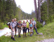 Juli 2008 - Wanderfahrt zur Zugspitze -Im Reintal auf dem Weg zur Zugspitze