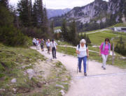 Wanderfahrt Chiemsee und Kampenwand, September 2011 -  Wir wanderten zur Kampenwand