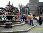 April 2009 Weißenstadt hatte einen besonders schönen Osterbrunnen