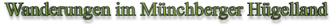 Wanderungen im Münchberger Hügelland